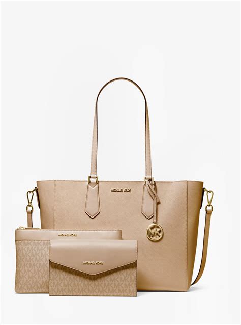 michael kors 3 in 1 kimberly|michael kors tote set.